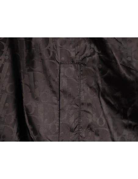 Dior chest letter logo full print patchwork hooded jacket TSK1,Dior