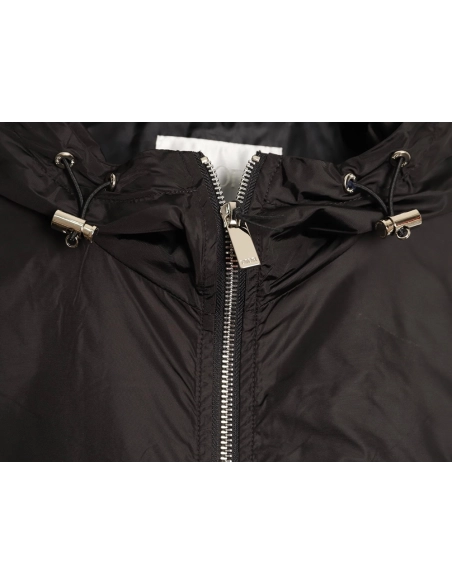 Dior chest letter logo full print patchwork hooded jacket TSK1,Dior