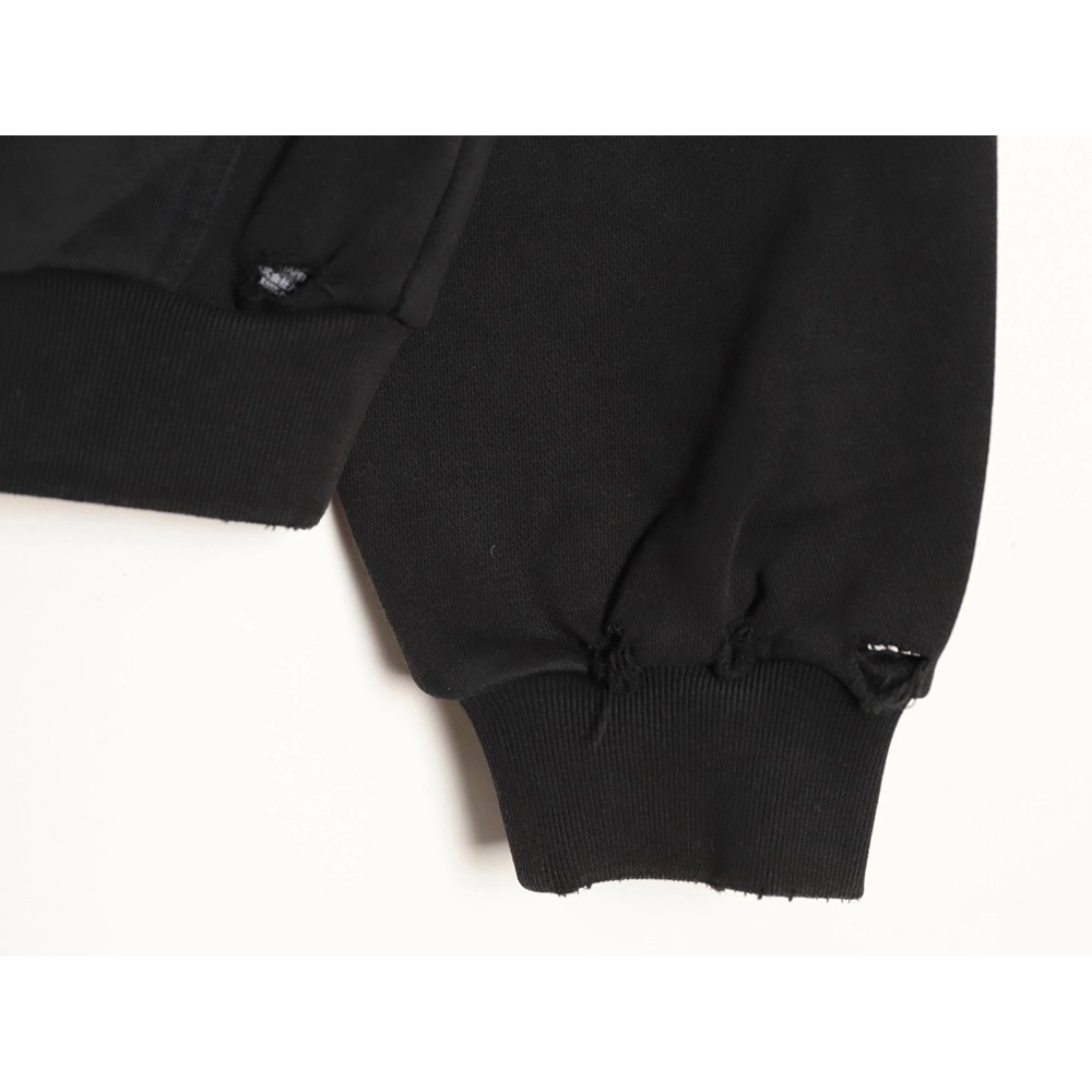 Balenciaga red masking tape zip-up hooded jacket,Balenciaga