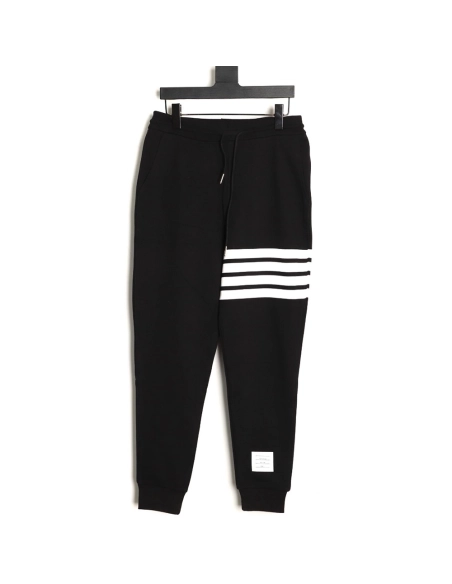 Thom Browne classic yarn-dyed raised-leg sweatpants TSK1,Thom Browne