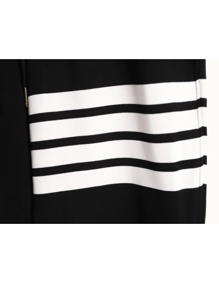 Thom Browne classic yarn-dyed raised-leg sweatpants TSK1,Thom Browne