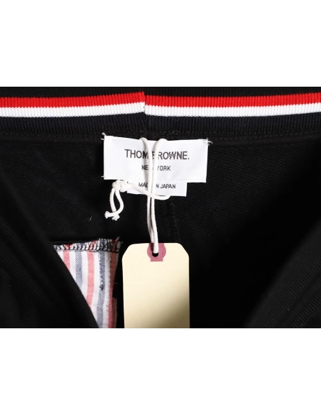 Thom Browne classic yarn-dyed raised-leg sweatpants TSK1,Thom Browne
