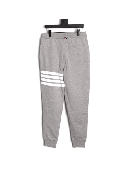 Thom Browne classic yarn-dyed raised-leg sweatpants,Thom Browne