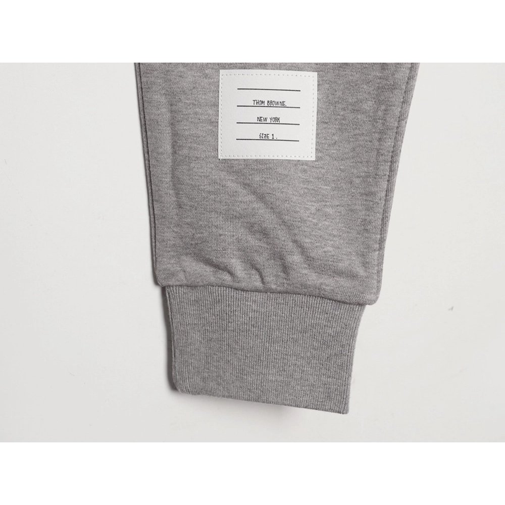 Thom Browne classic yarn-dyed raised-leg sweatpants,Thom Browne