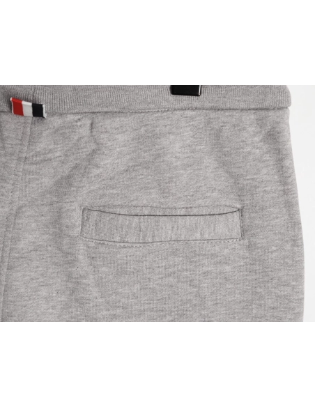 Thom Browne classic yarn-dyed raised-leg sweatpants,Thom Browne