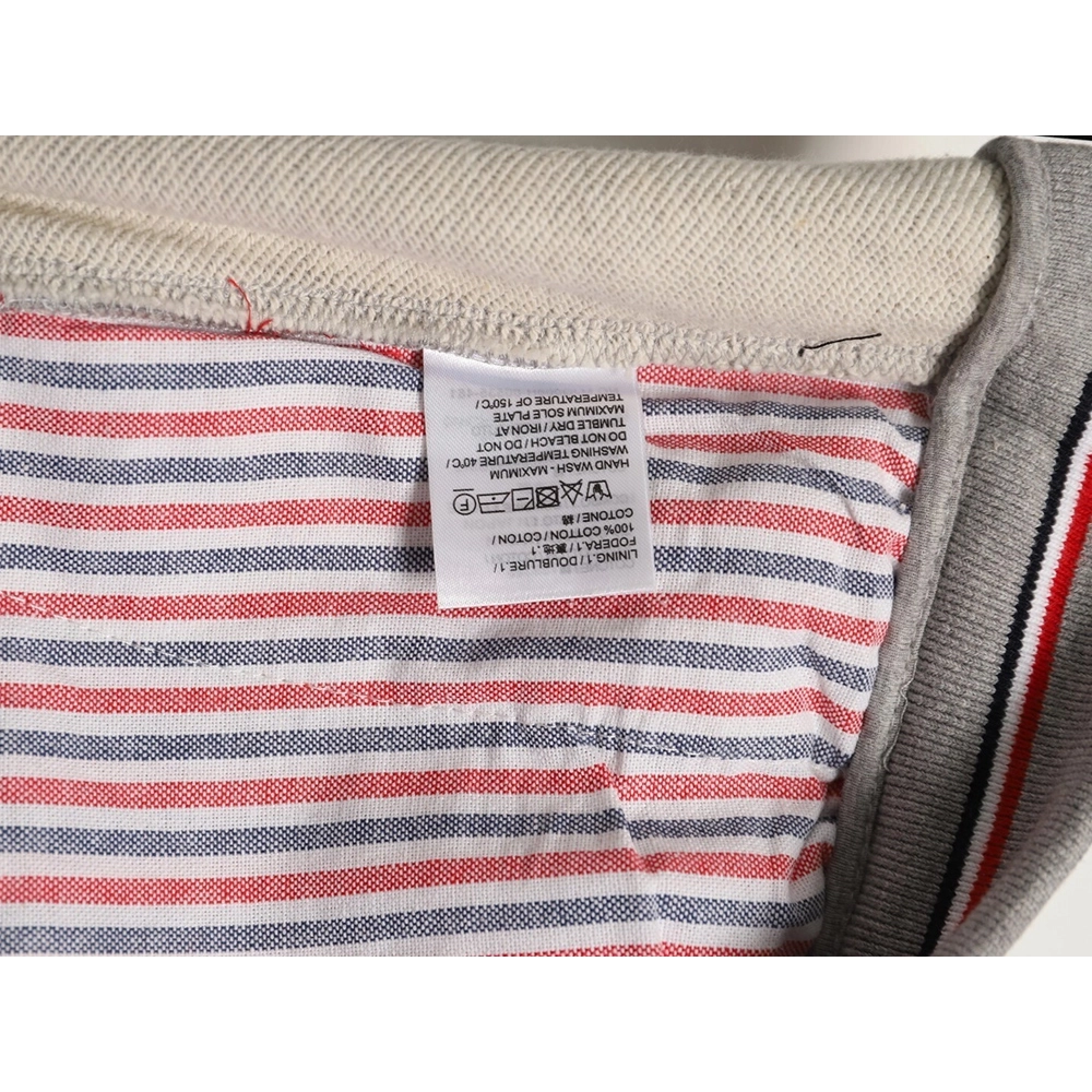 Thom Browne classic yarn-dyed raised-leg sweatpants,Thom Browne
