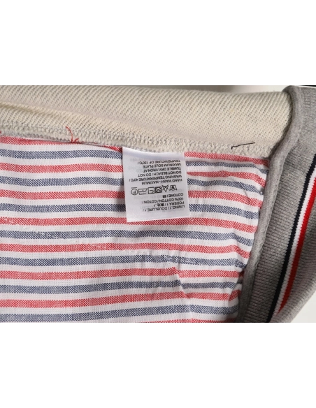 Thom Browne classic yarn-dyed raised-leg sweatpants,Thom Browne