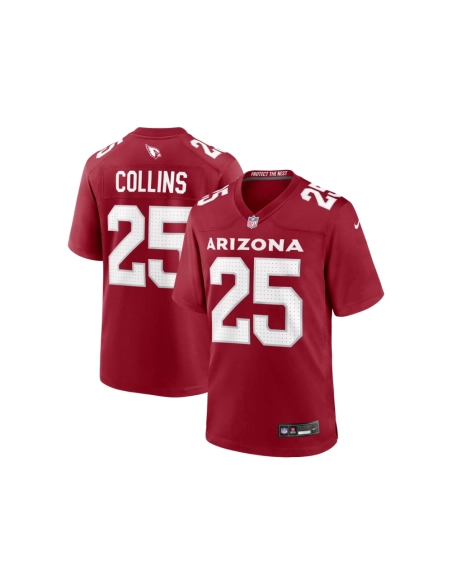 Mens Arizona Cardinals Zaven Collins Cardinal Home Game Jersey