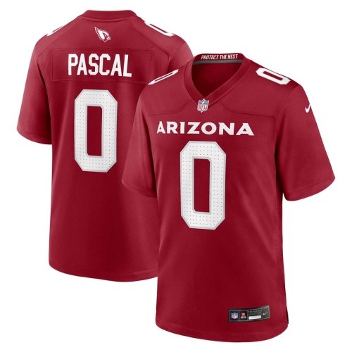 Mens Arizona Cardinals Zach Pascal Cardinal Game Player Jersey