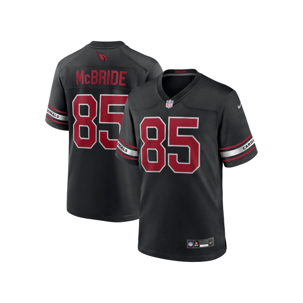 Mens Arizona Cardinals Trey McBride Black Alternate Game Jersey