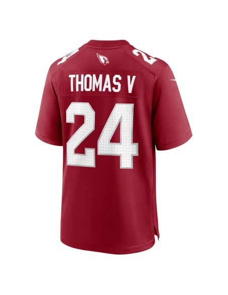 Mens Arizona Cardinals Starling Thomas V Cardinal Team Game Jersey