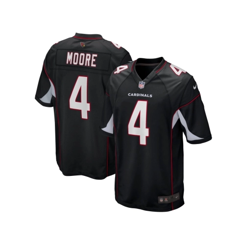 Mens Arizona Cardinals Rondale Moore Black Game Jersey