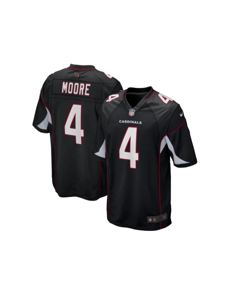 Mens Arizona Cardinals Rondale Moore Black Game Jersey