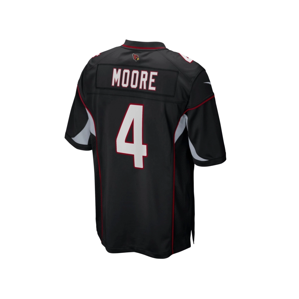 Mens Arizona Cardinals Rondale Moore Black Game Jersey