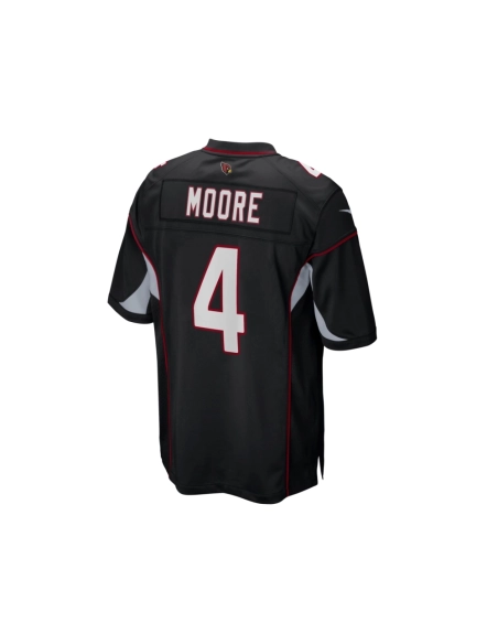 Mens Arizona Cardinals Rondale Moore Black Game Jersey