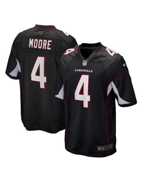 Mens Arizona Cardinals Rondale Moore Black Game Jersey