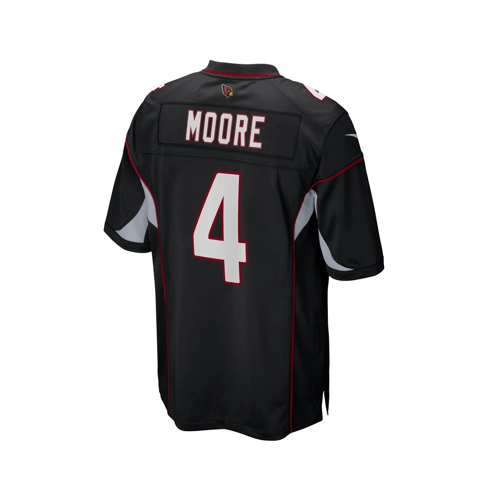 Mens Arizona Cardinals Rondale Moore Black Game Jersey