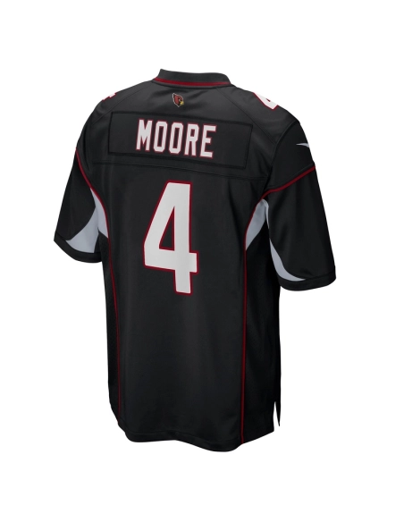 Mens Arizona Cardinals Rondale Moore Black Game Jersey