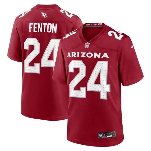Mens Arizona Cardinals Rashad Fenton Cardinal Game Player Jersey